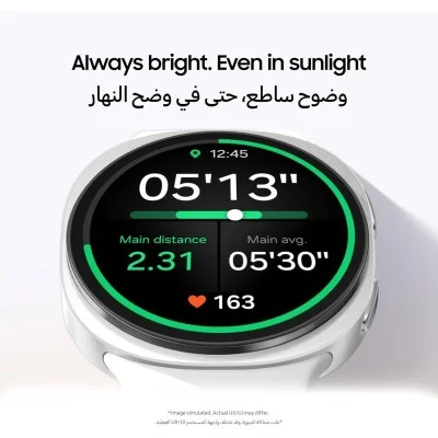 Samsung Galaxy Watch8 (Bluetooth, 40Mm) Silver